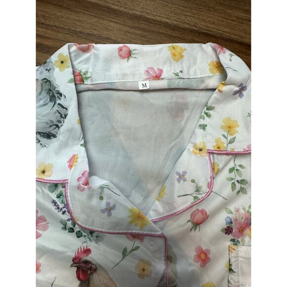 Chicken Pajamas Women's Medium New - Picture 2 of 3